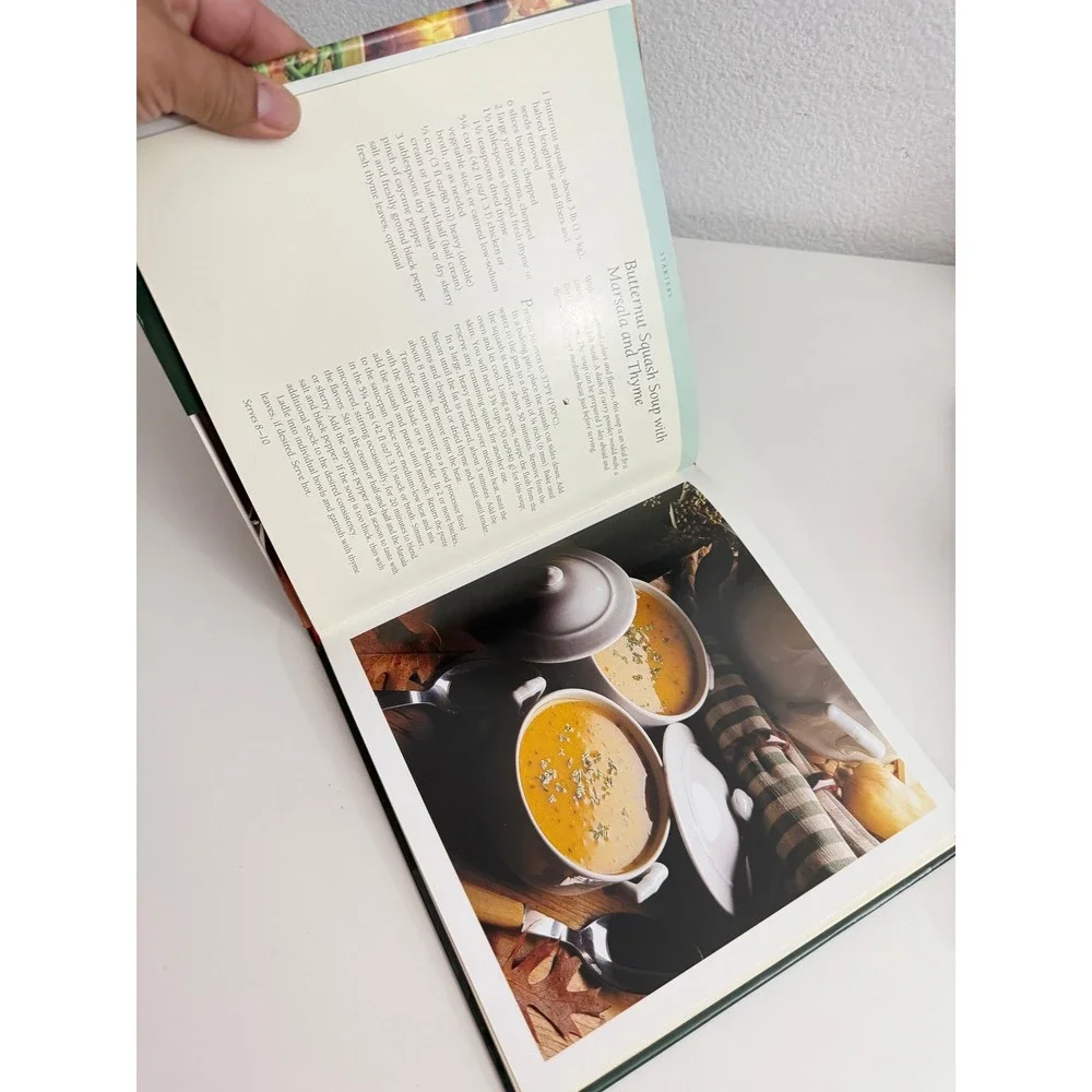 Williams-Sonoma Kitchen Library Thanksgiving Festive Recipes Cookbook Hardcover